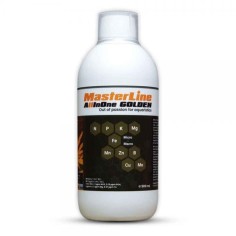 MasterLine AllInOne Golden 500ml - fertilizzante con micro e macro nutrienti per piante acquatiche