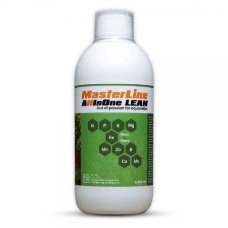 MasterLine AllInOne Lean 500ml - fertilizzante base per piante acquatiche