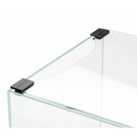 Aquael Opti Tank Rounded 20 - aquario panoramico in vetro extrachiaro 19L cm25x25x30h