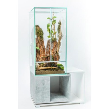 Diversa Cabinet Duo Grey White cm80x50x50h -...