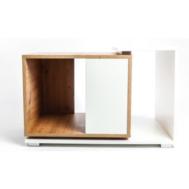 Diversa Cabinet Duo Forest White cm90x60x50h -...