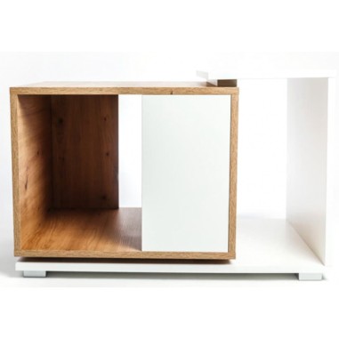Diversa Cabinet Duo Forest White cm80x50x50h -...
