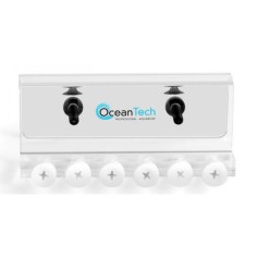 OceanTech Dosing Pipe Clamp 6 postazioni - supporto per tubi di pompe dosometriche