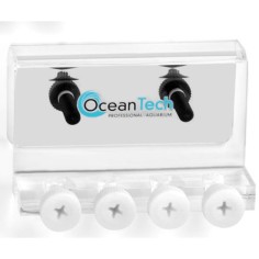 OceanTech Dosing Pipe Clamp 4 postazioni - supporto per tubi di pompe dosometriche