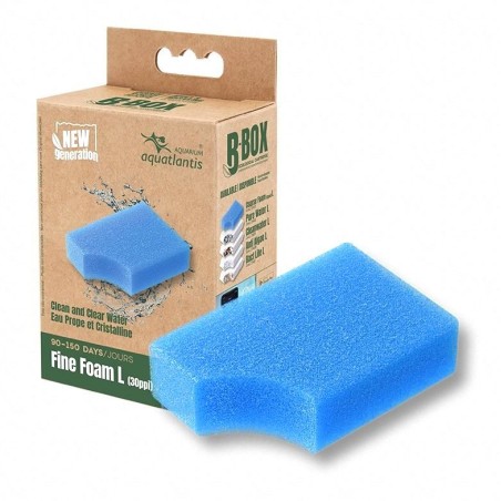 Aquatlantis B-Box Fine Foam L - spugna meccanica 30ppi per filtri interni Biobox 1, 2 e 3