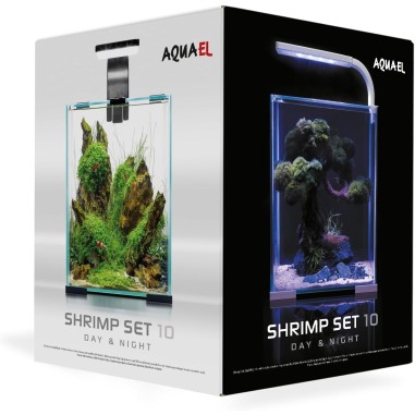 Aquael Shrimp Set Smart Day&Night 10 litri...