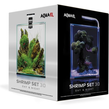 Aquael Shrimp Set Smart Day&Night 30 litri...