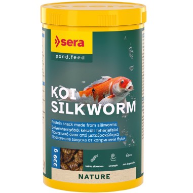 Sera Koi Silkworm 1000ml/330gr - Bachi da Seta...