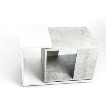 Diversa Cabinet Duo Grey White cm74x45x50h - supporto double face per High Terrarium