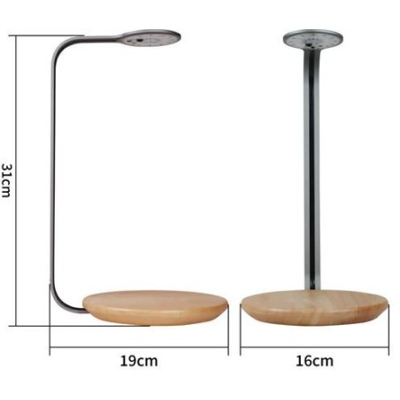LedStar DOT - lampada LED con supporto per nano terrari