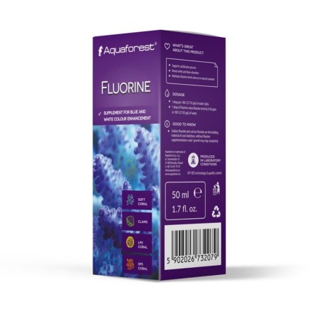 Aquaforest Fluorine 50ml - integratore concentrato di fluoro