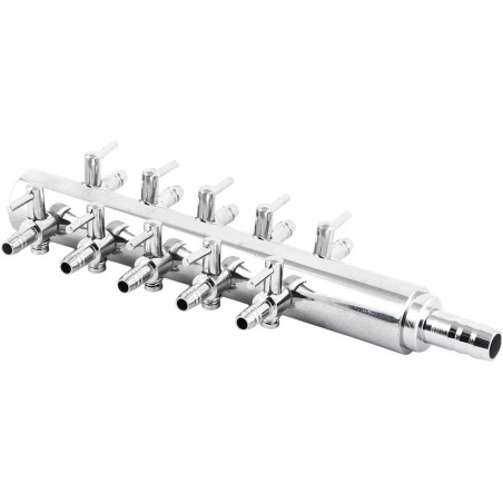 Rubinetto regolatore di flusso multiplo a 10 uscite 4/6mm
