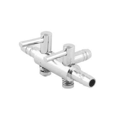 AquariumLine Rubinetto Aria in Metallo a T con...