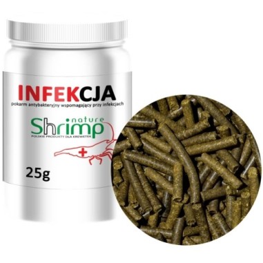 Shrimp Nature Infekcja 25gr - alimento...
