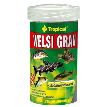Tropical Welsi Gran 100ml/55gr - Mangime per pesci che si nutrono vicino al fondo