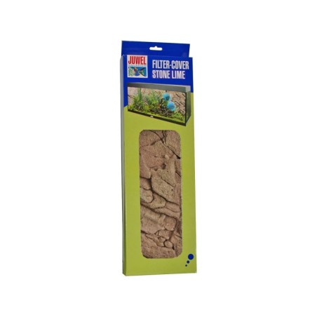 Juwel Filter Cover Stone Lime 3D - 55x18cm - Coprifiltro Interno in 3D - La Confezione Include 2 Pezzi