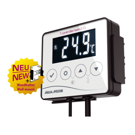 AquaMedic T Controller Twin 2.0 - termostato digitale per elementi riscaldanti e refrigeranti