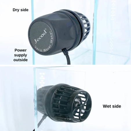 Jebao DMP - pompa di movimento WiFi/Bluetooth con sistema Wet/Dry