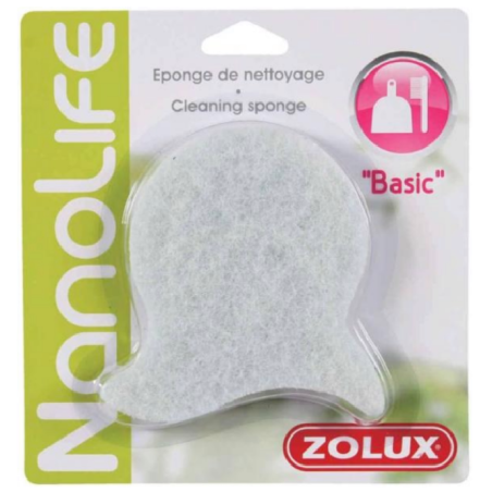 Zolux Cleaning Sponge Basic Bianca - spugna per la pulizia dei vetri