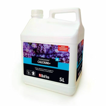 Red Sea Reef Foundation A tanica da 5L - Integratore Liquido di Calcio Stronzio e Bario