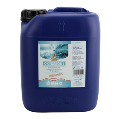 Soluzione Oxydator 6% - tanica da 5 litri
