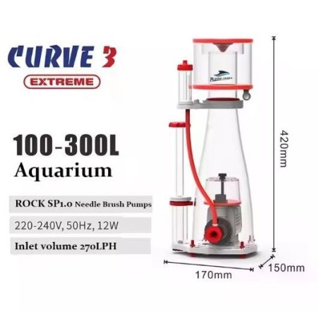 Bubble Magus Skimmer Curve Extreme - schiumatoio interno Per acquari