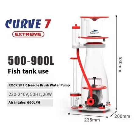 Bubble Magus Skimmer Curve Extreme - schiumatoio interno Per acquari