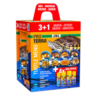 JBL ProTerra Turtle Menu 250ml 3+1 - mix di...