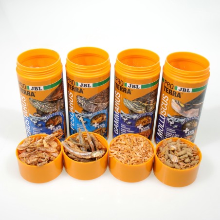JBL ProTerra Turtle Menu 250ml 3+1 - mix di mangimi per tartarughe acquatiche