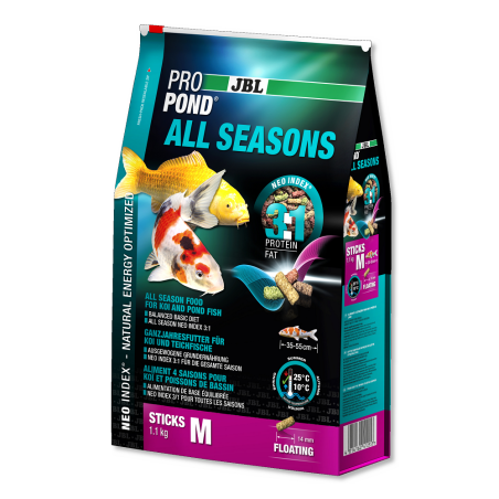 JBL ProPond All Seasons - Mangime per tutti i pesci da laghetto