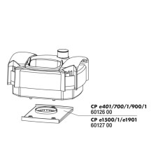 JBL Ricambio Convogliatore Acqua Senza Guarnizione per Filtri Cristal Profi e1500/1900/1 2