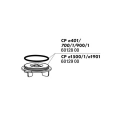 JBL Ricambio Coprigirante + Guarnizione per Filtri Esterni Cristal Profi E401/700/1/900/1 2