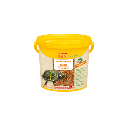 Sera Nature Raffy I - leccornia a base mix di gammarus per tartarughe acquatiche