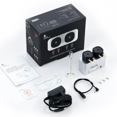 Chihiros Dosing Pump Mate - pompa dosometrica a 2 canali con controllo via App per iOS e Android Chihiros Dosing Pump Mate - pompa dosometrica a 2 canali con controllo via App per iOS e Android