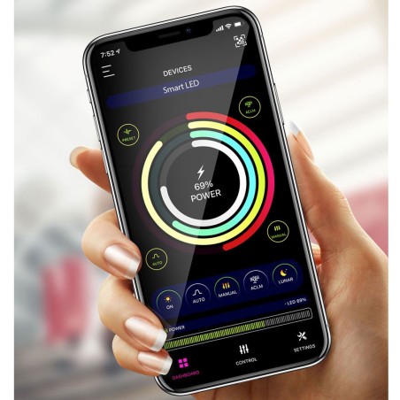 Micmol G6 Aqua Pro 360 200w - plafoniera Led per acquari marini