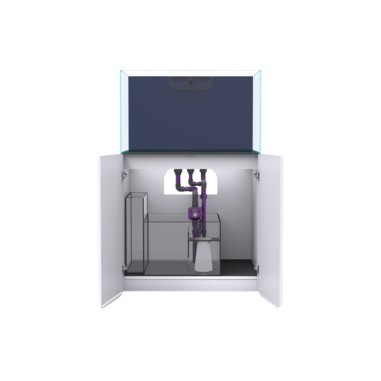 Nyos Opus 300 cm90x55x53h - acquario in extrachiaro completo di mobile e sump