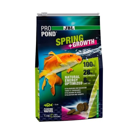 JBL ProPond Spring+Growth - Mangime primaverile per tutti i pesci da laghetto