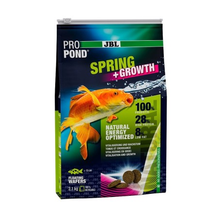 JBL ProPond Spring+Growth - Mangime primaverile per tutti i pesci da laghetto