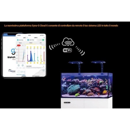 Maxspect Jump MJ-L260 60w Blue Edition - plafoniera led con spettro blu ottimizzato