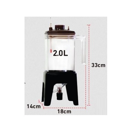 Ziss ZH-2000 - schiuditoio per Artemie capacità 2lt