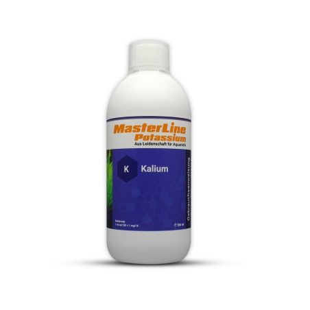 MasterLine Potassium 500ml - fertilizzante a base di Potassio per piante acquatiche