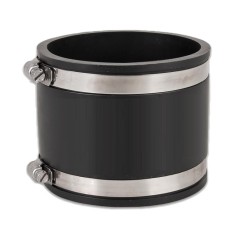 PVC Manicotto Flessibile con fascetta stringitubo