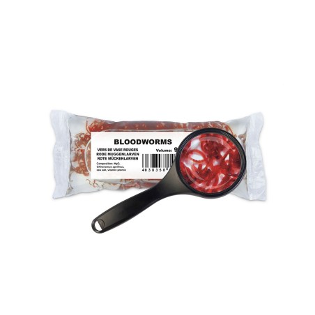 Cibo Vivo Red Mosquito Larvae confezione da 180ml - chironomus vivi