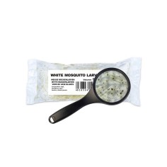 Cibo Vivo White Mosquito Larvae confezione da 90ml - chironomus bianchi vivi