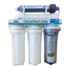 Whimar OsmoTech Deio Plus 50GPD 190 L/g - Impianto 5 stadi con membrana Pentair, flush-valve, post-filtro deionizzante e TDS 2