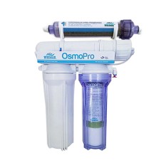 Whimar OsmoPro Tech Easy 50GPD 190 L/g - Impianto bicchiere con membrana Vontron, flush-valve e post-filtro deionizzante 2