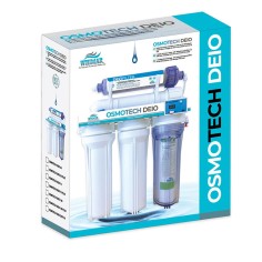 Whimar OsmoTech Deio Plus 100GPD 380 L/g - Impianto 5 stadi con membrana Pentair, flush-valve, post-filtro deionizzante e TDS