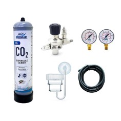 Whimar Primus CO2 System 600gr versione Complete con diffusore e manometri 2