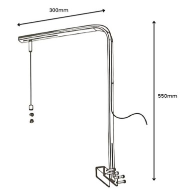 LedStar Hanging Kit Stand - supporto kit di...