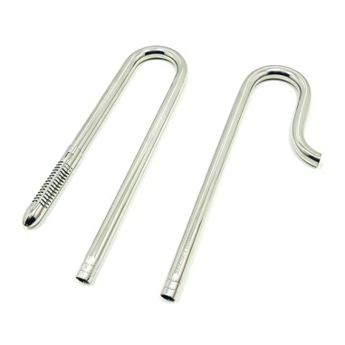 Whimar Stainless In-Out Adjustable Set In16/22 Out12/16 - Set in acciaio inox con mandata 12/16 e aspirazione 16/22